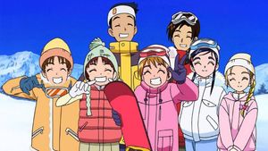 Futari Wa Pretty Cure Max Heart the Movie 2: Friends of the Snow-Laden Sky's poster