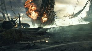 Transformers: The Last Knight's poster
