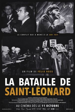 La bataille de Saint-Léonard's poster