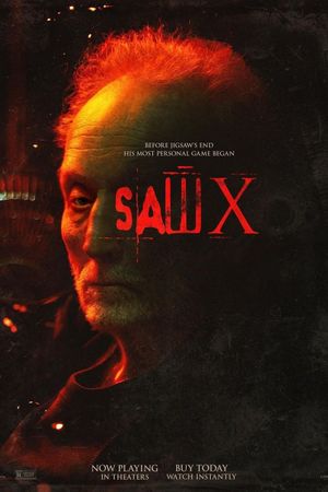 Saw X's poster