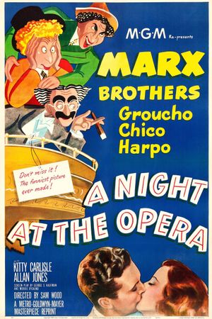 A Night at the Opera's poster