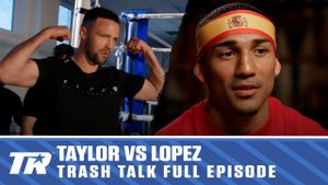 Trash Talk: Taylor vs. Lopez's poster