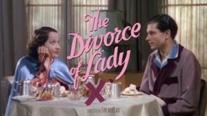The Divorce of Lady X's poster
