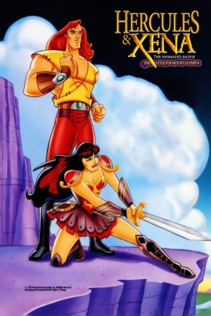 Hercules and Xena - The Animated Movie: The Battle for Mount Olympus's poster