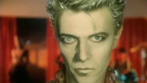 David Bowie: Jazzin' for Blue Jean's poster