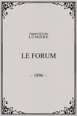 Le forum's poster