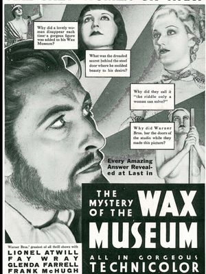 Mystery of the Wax Museum's poster