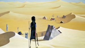 Gwen, the Book of Sand's poster