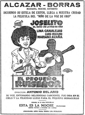 El pequeño ruiseñor's poster