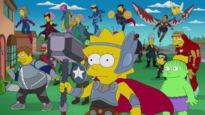 The Simpsons: The Good, the Bart, and the Loki's poster