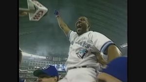 The 1993 World Series:Toronto Blue Jays vs Philadelphia Phillies's poster