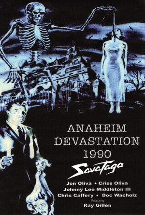 Savatage: Anaheim Devastation 1990's poster