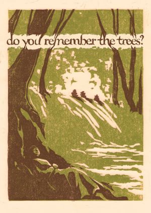 do you remember the trees?'s poster