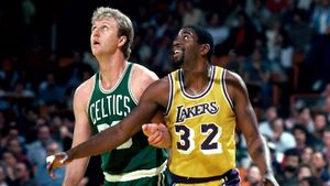 Magic & Bird: A Courtship of Rivals's poster