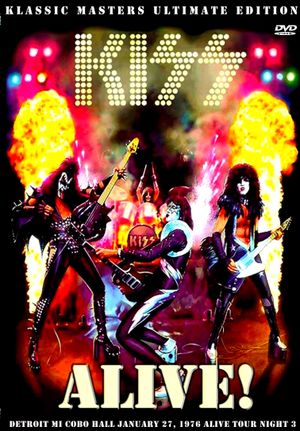 Kiss [1976] Detroit 1976's poster