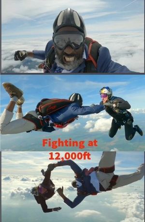 Fighting at 12,000ft's poster