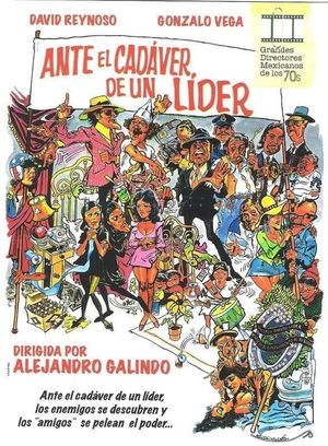 Ante el cadáver de un líder's poster