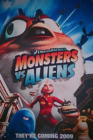 Monsters vs. Aliens's poster