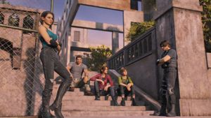 Resident Evil: Death Island's poster
