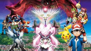 Pokémon the Movie: Diancie and the Cocoon of Destruction's poster