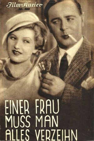 Einer Frau muß man alles verzeih'n's poster