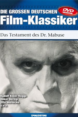 The Testament of Dr. Mabuse's poster