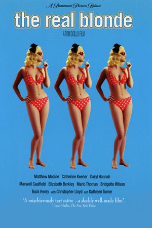 The Real Blonde's poster