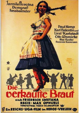 Die verkaufte Braut's poster