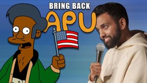 Akaash Singh: Bring Back Apu's poster