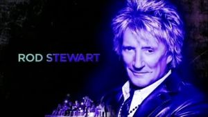 Rod Stewart at the BBC's poster