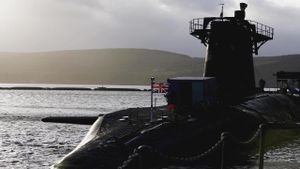 On Board Britain's Nuclear Submarine Trident's poster