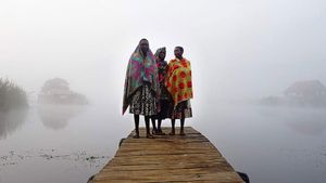 Anderswo. Allein in Afrika's poster