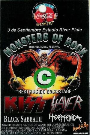 Black Sabbath. River Plate Stadium Buenos Aries 1994's poster image