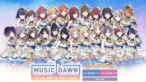 THE IDOLM@STER SHINY COLORS MUSIC DAWN's poster