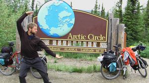 Pedal to the Midnight Sun's poster