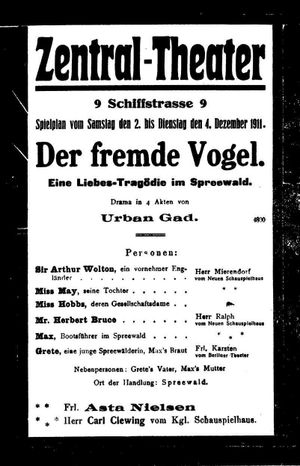 Der fremde Vogel's poster