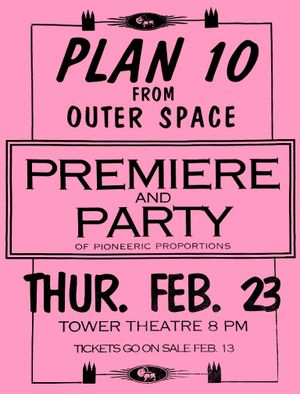 Plan 10 from Outer Space's poster