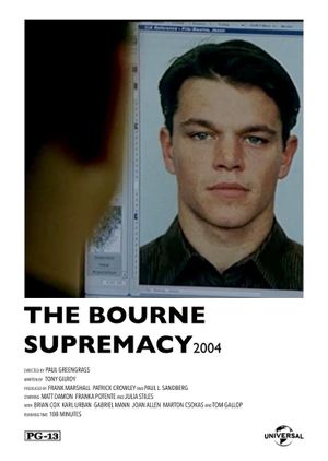 The Bourne Supremacy's poster