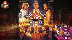 NJPW: Fighting Spirit Unleashed 2024's poster