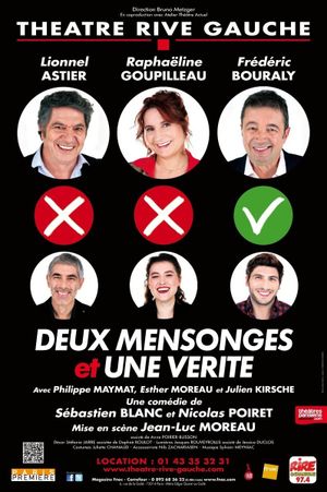 Deux mensonges et une vérité's poster