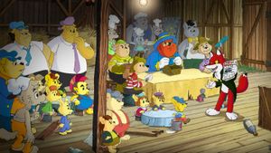 Bamse and the Thief City's poster