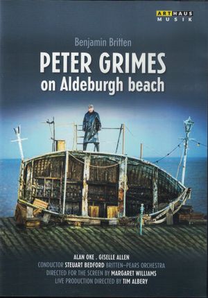 Peter Grimes on Aldeburgh Beach's poster