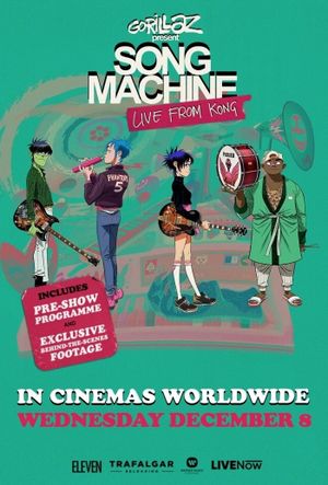 Gorillaz | Song Machine Live From Kong's poster