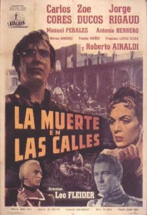 La muerte en las calles's poster