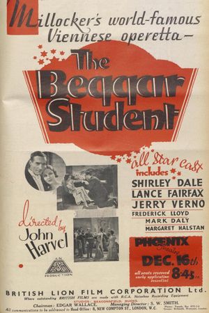 The Beggar Student's poster