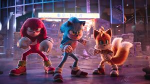 Sonic the Hedgehog 3's poster