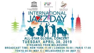 International Jazz Day Australia Concert 2019's poster