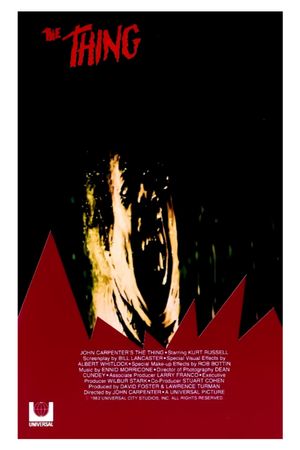 The Thing's poster