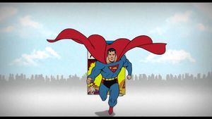 Superman 75's poster