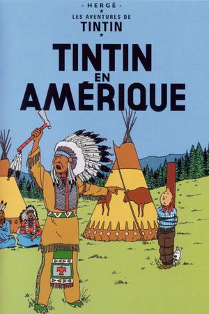Tintin in America's poster